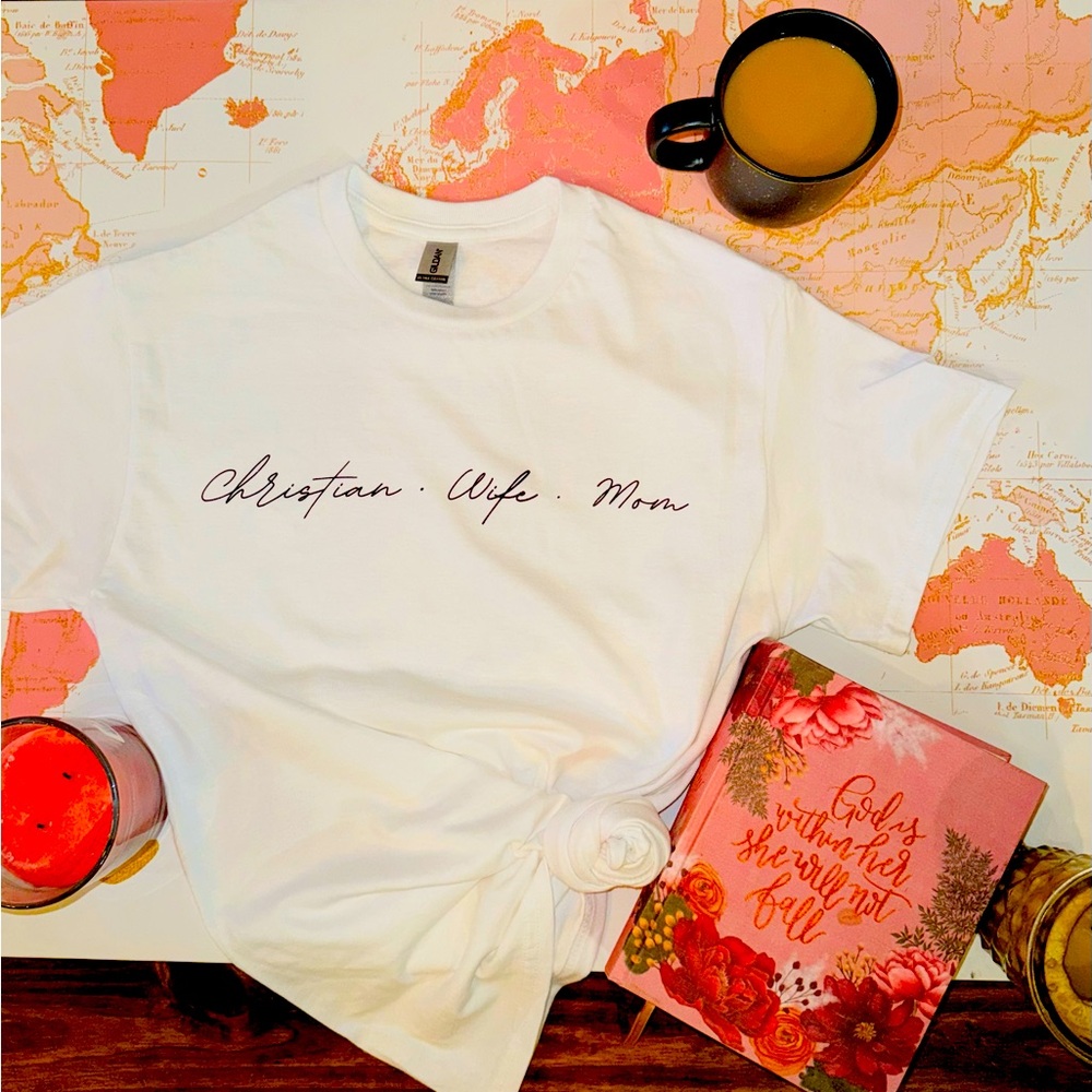 Christian Wife Mom Shirt
